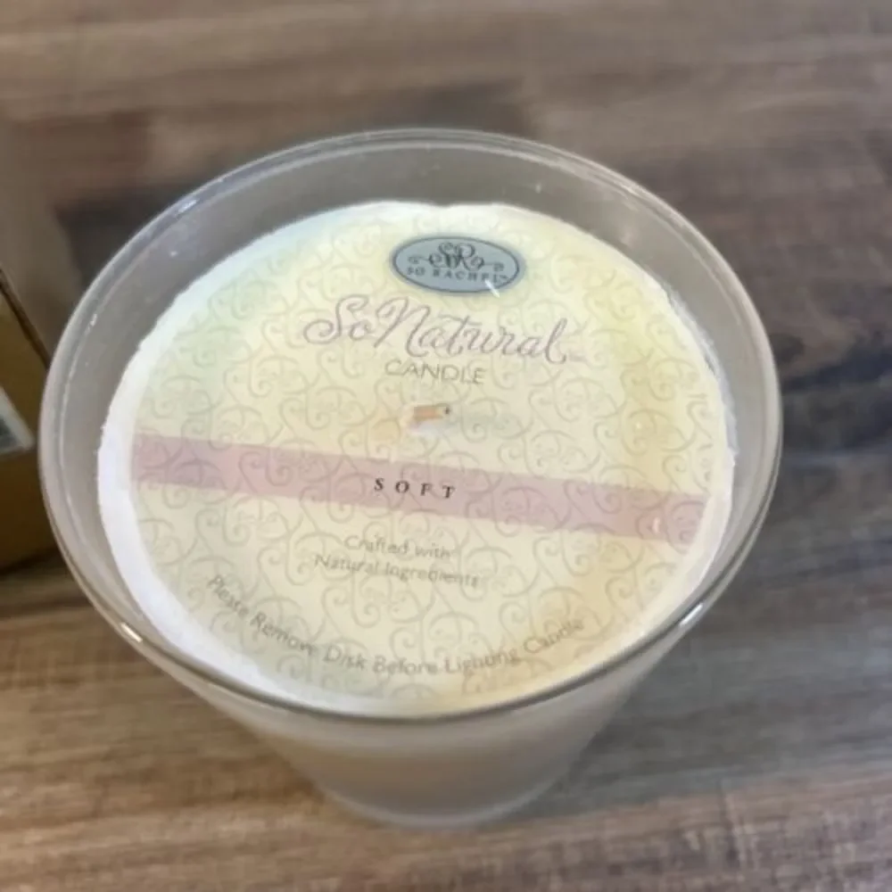 Longaberger “So Natural”‎ Scented Candles 50 Hour Burn Time New